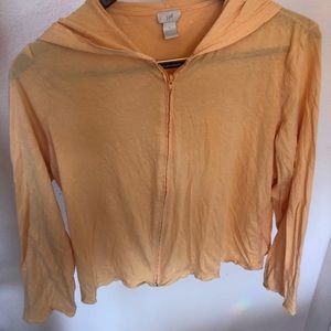 J.Jill Jersey Hoodie